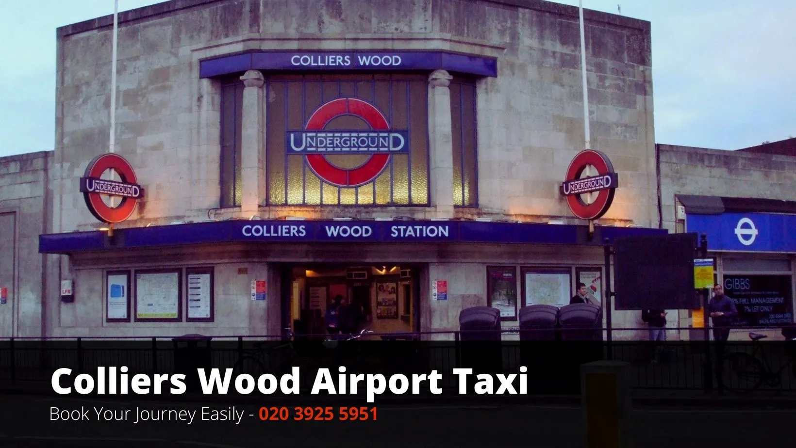 Colliers Wood taxi