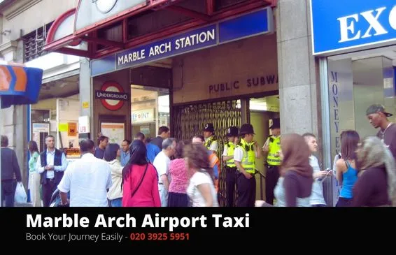 Marble Arch taxi