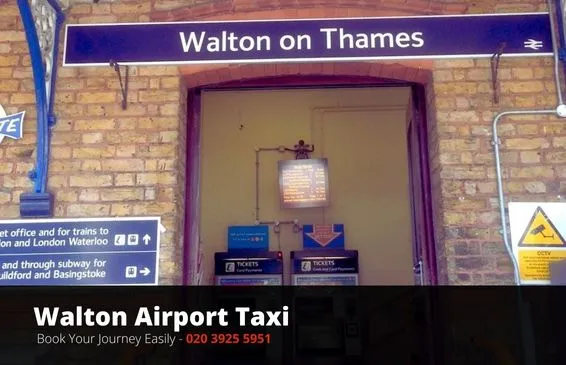 Walton on Thames taxi